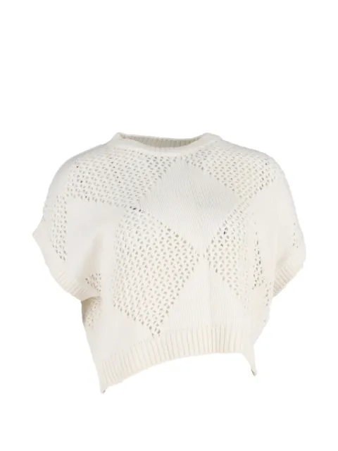 Brunello Cucinelli Vintage short-sleeve T-shirt White NAPPUGBCL529026W