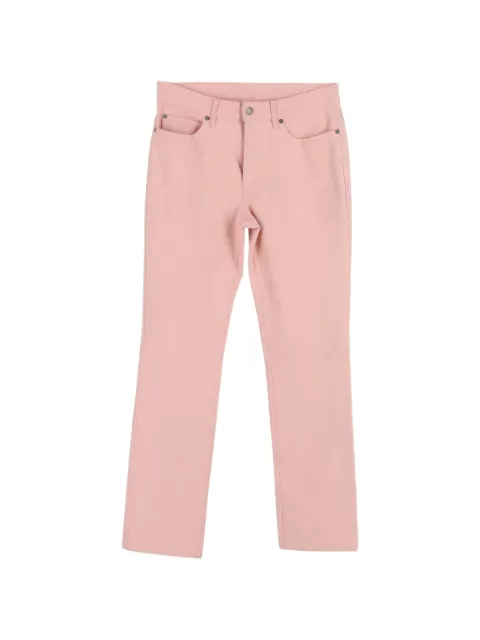 Escada Pre-Owned five-pocket jeans Pink NAPPUGBCL509652W