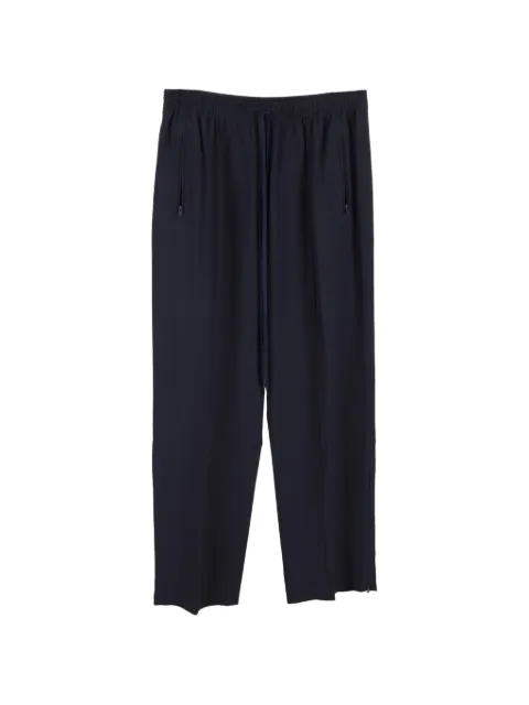 Chloé Vintage drawstring zip trousers Blue NAPPUGBCL507561W