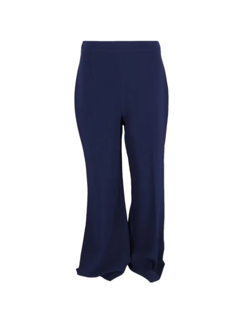 Diane Von Furstenberg Vintage flared trousers Blue NAPPUGBCL494216W