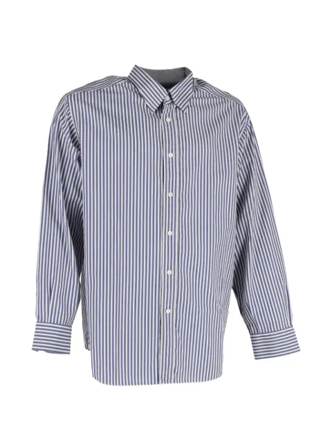 Missoni Pre-Owned striped long-sleeve shirt Blue MRPPUGBCL514240M