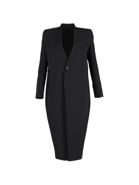 Rick Owens Vintage wool coat Black NAPPUGBCL474241W