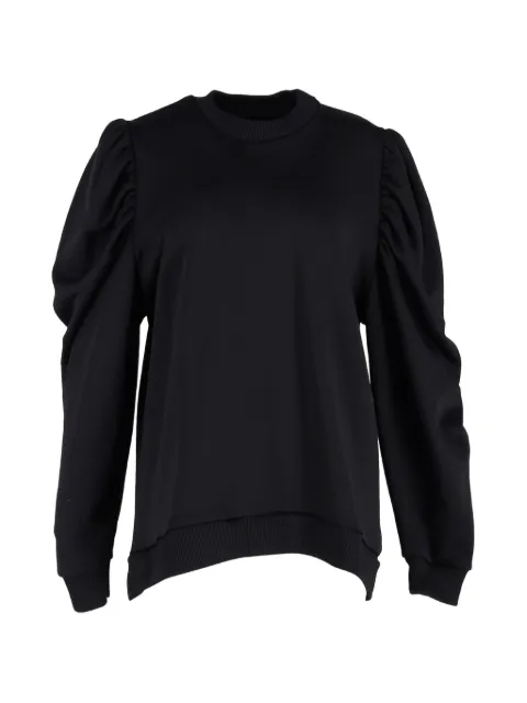 Marques'Almeida bishop-sleeve sweatshirt Black NAPPUGBCL489769W