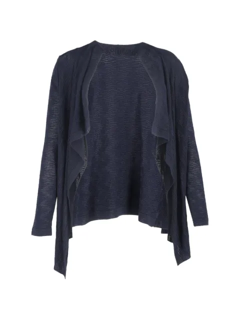 Missoni Pre-Owned asymmetric-design cardigan Blue NAPPUGBCL465272W