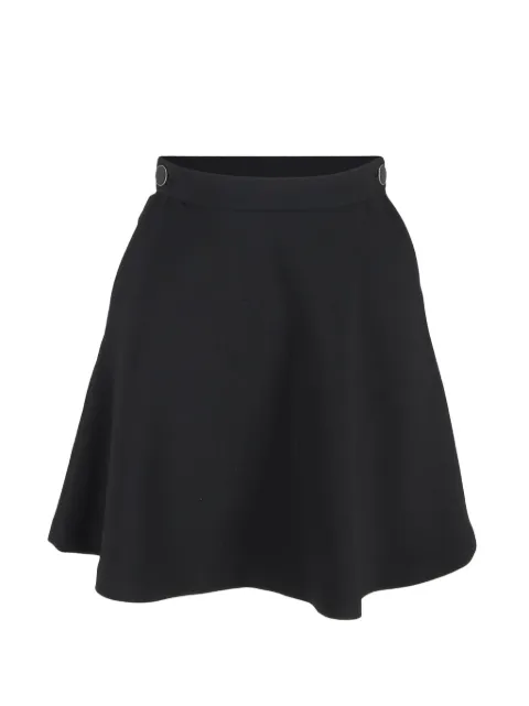 SANDRO A-line button mini skirt Black NAPPUGBCL496321W