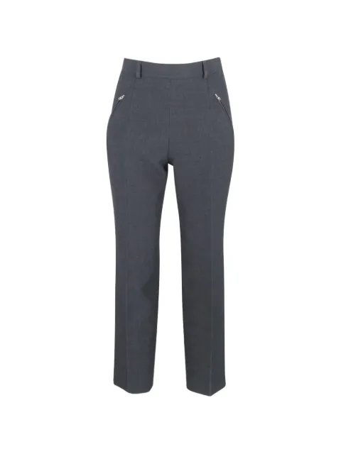 Maison Martin Margiela Pre-Owned grey slim-fit trousers Grey NAPPUGBCL463489W
