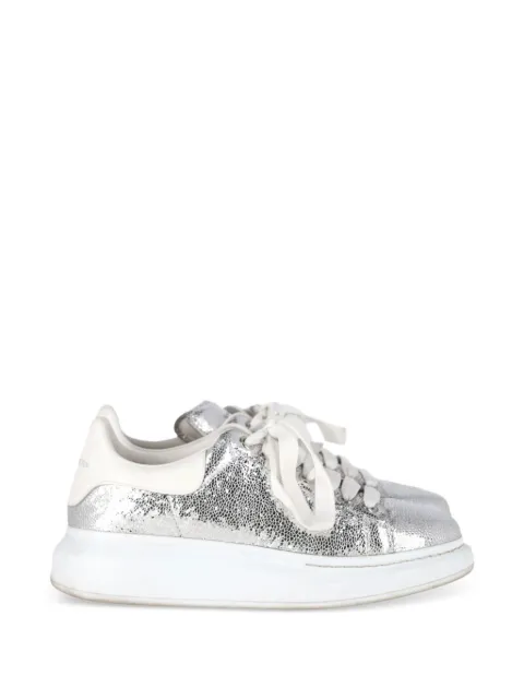 Alexander McQueen Pre-Owned leather sneakers Silver NAPPUGBSH463490W
