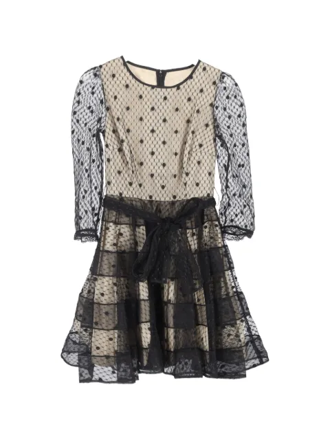 Valentino Garavani Pre-Owned tulle mini dress Neutrals NAPPUGBCL466117W