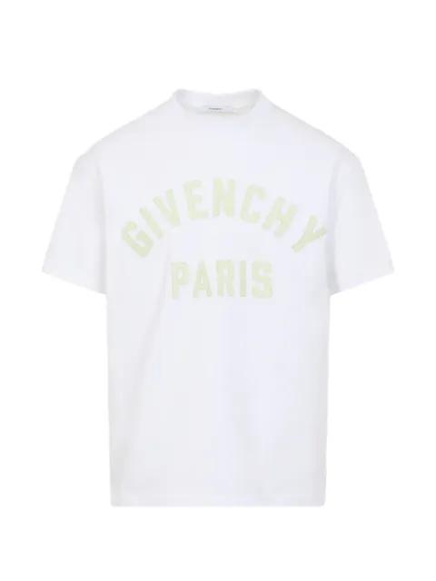 Givenchy logo-print cotton T-shirt White BM71NK3YRS115