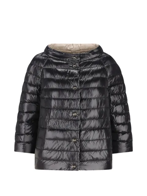 Herno button quilted jacket Grey PI0769D12017Z