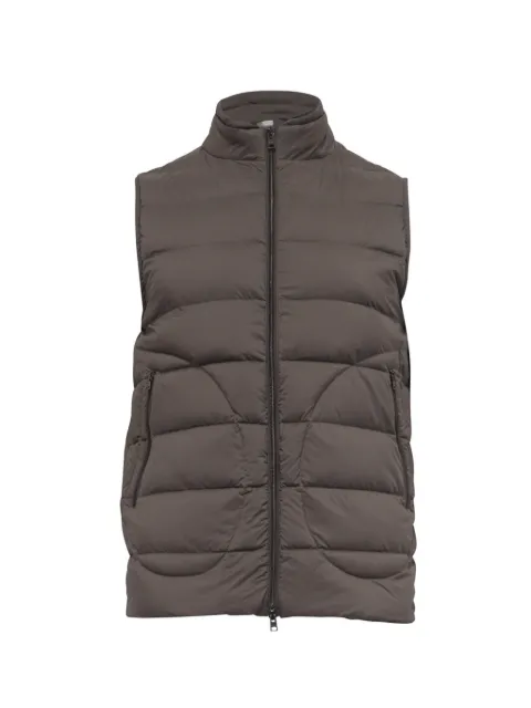 Herno zipped pockets down vest Grey MRPPUUSCL629865M