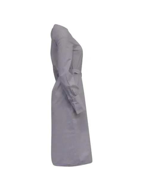 Theory striped belted shirt dress White GILTPUUSCL594115W