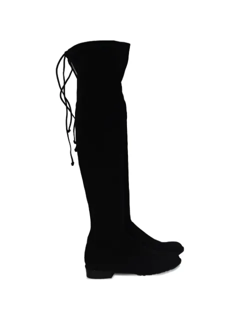 Stuart Weitzman drawstring-detail boots Black TONPUUSSH517631W
