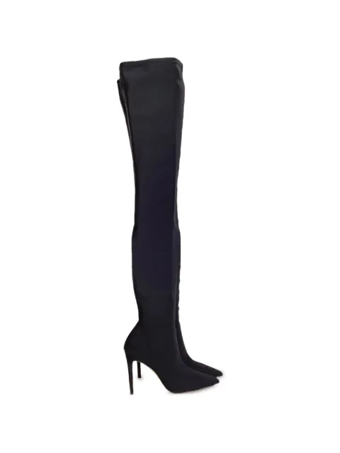 Stuart Weitzman stiletto-heel thigh-high boots Black NAPPUUSSH514058W