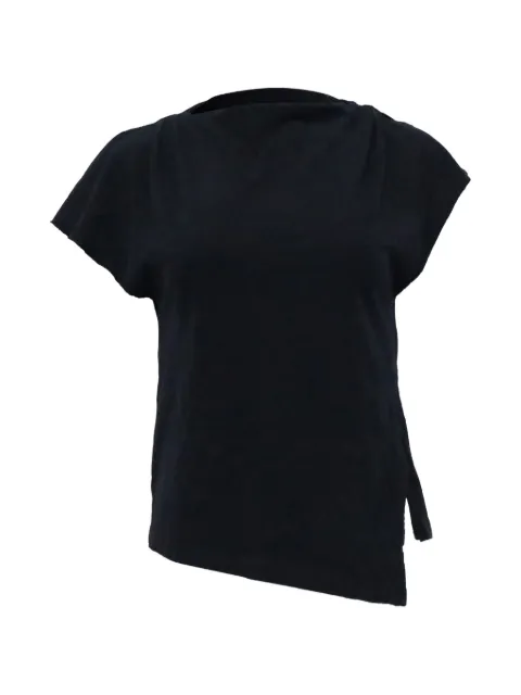 Isabel Marant Vintage Sebani asymmetrical T-shirt Black NAPPUUSCL538791W