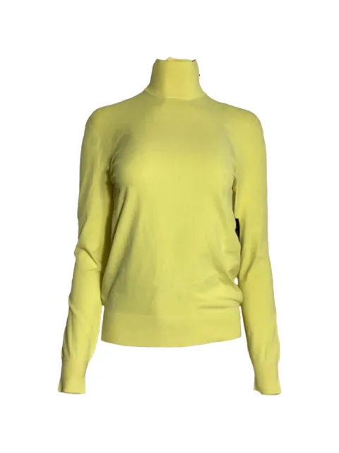 Bottega Veneta Pre-Owned 2020 turtleneck sweater Yellow NAPPUUSCL458970W