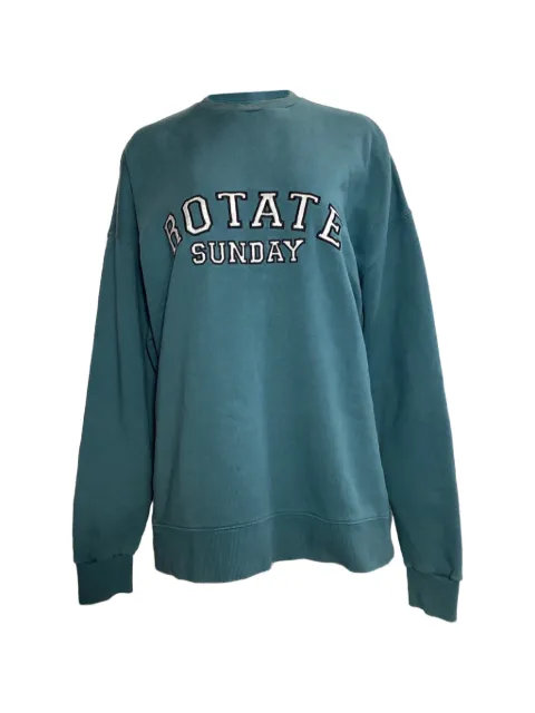 ROTATE BIRGER CHRISTENSEN Sunday Iris sweatshirt Blue NAPPUUSCL464623W