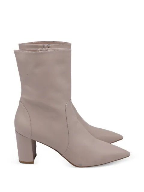 Stuart Weitzman pointed-toe ankle boots Neutrals GILTPUUSSH614260W