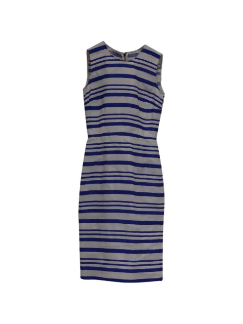 Dolce & Gabbana Pre-Owned striped sleeveless dress White NAPPUUSCL534492W