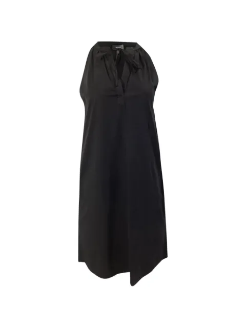 Theory gathered neckline tie dress Black NAPPUUSCL488850W