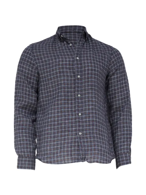 Brunello Cucinelli Vintage buttoned-down checked shirt Blue MRPPUUSCL578672M