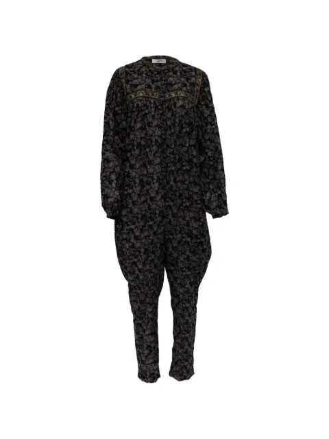 Isabel Marant Vintage floral-print jumpsuit Blue NAPPUUSCL507424W