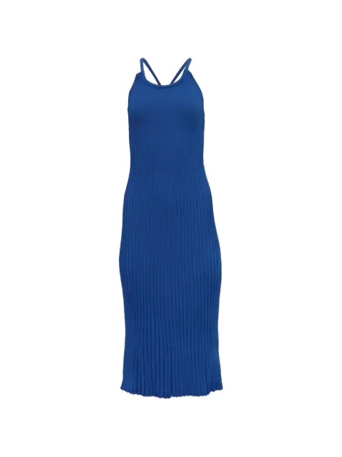 Proenza Schouler ribbed-knit midi dress Blue TONPUUSCL557049W