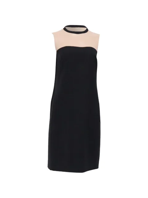 Akris Punto colour-block mini dress Black NAPPUUSCL542452W