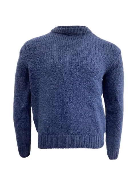 Mr P. long-sleeves knitted sweater Blue MRPPUUSCL494625W
