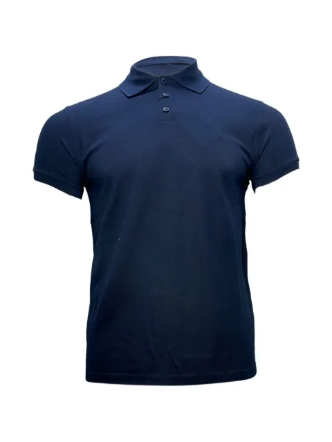 Saint Laurent Pre-Owned buttoned polo shirt Blue MRPPUUSCL431908M