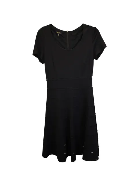 Escada Pre-Owned short-sleeve dress Black NAPPUUSCL370281W