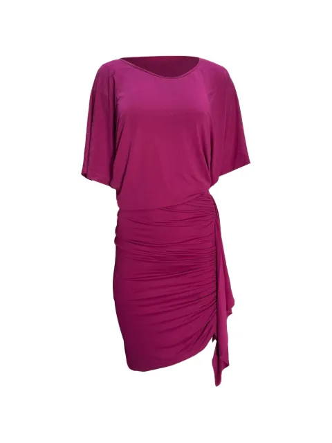 Michael Kors Vintage ruched mini dress Purple TONPUUSCL424814W