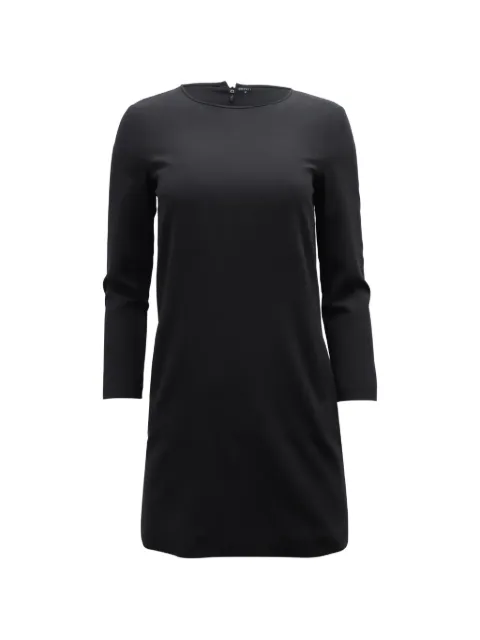 Theory round-neck mini dress Black NAPPUGBCL247585W