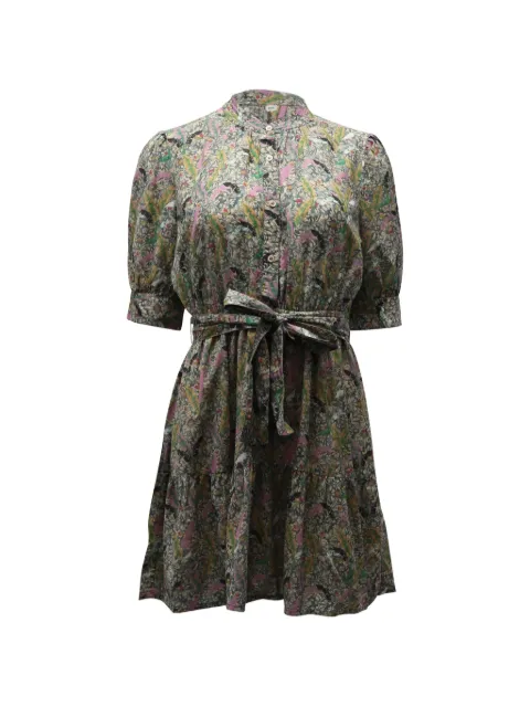 Ba&Sh floral-print tied dress Green NAPPUGBCL245526W