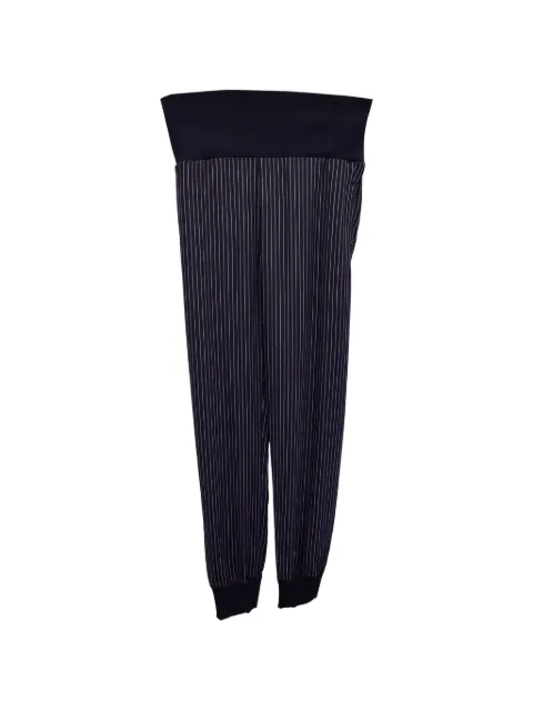 Theory striped-pattern trousers Blue NAPPUUSCL367917W