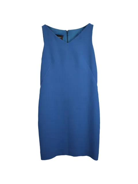 Akris V-neck dress Blue TONPUUSCL371031W