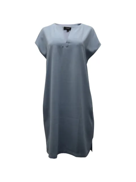 Theory short-sleeve dress Blue NAPPUGBCL156632W