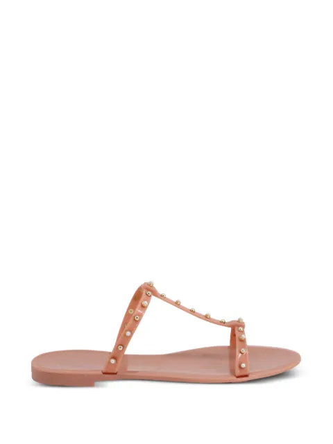 Stuart Weitzman stud-embellished strap sandals Pink TONPUGBSH169979W