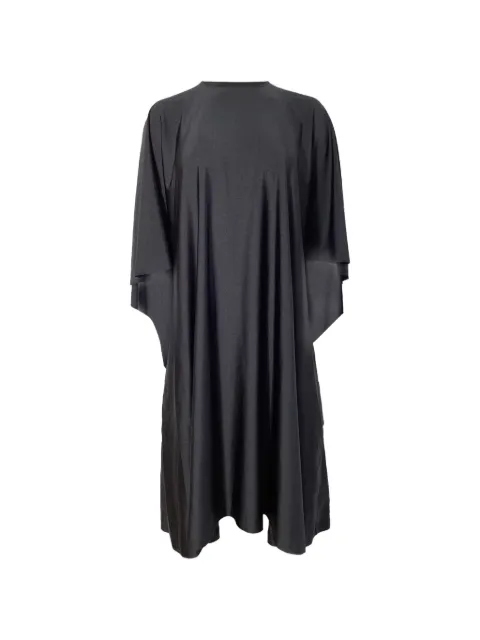 Balenciaga Pre-Owned crew-neck midi dress Black BAPUUSCL462637W