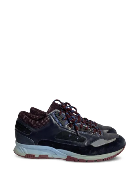 Lanvin Pre-Owned panelled runner sneakers Blue MRPPUUSSH453089M