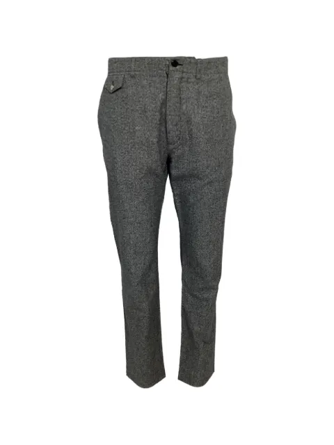Louis Vuitton Pre-Owned straight-leg trousers Grey MRPPUUSCL459015W