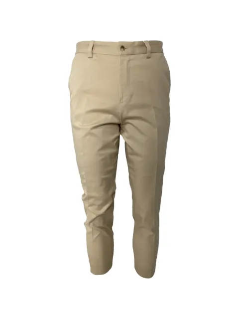BOSS pressed-crease trousers Neutrals NAPPUUSCL448717M