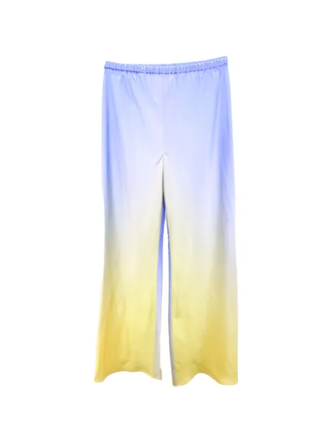 Cult Gaia gradient-effect trousers Blue NAPPUUSCL368398W
