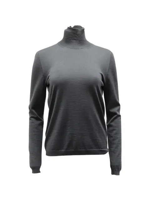 Marni Pre-Owned turtleneck long-sleeve sweater Grey TONPUGBCL246757W