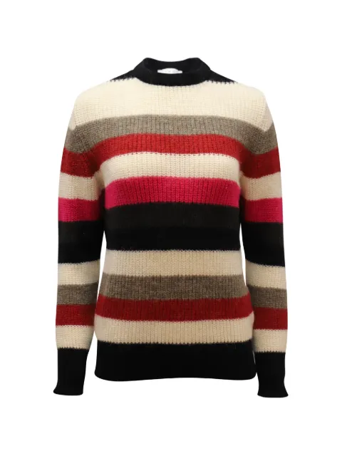 IRO small ribbed striped sweater Neutrals TONPUGBCL128889W