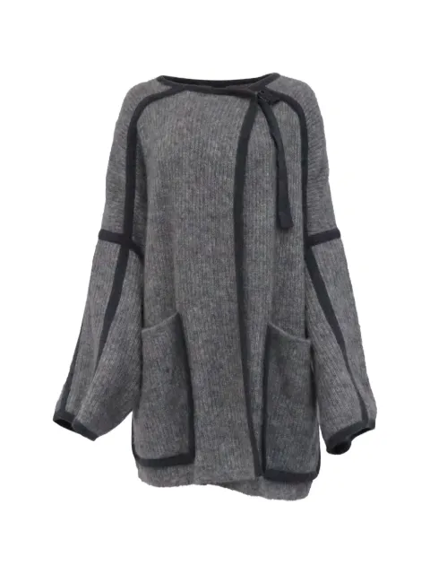 Chloe Gosselin patch-pockets coat Grey NAPPUUSCL542422W