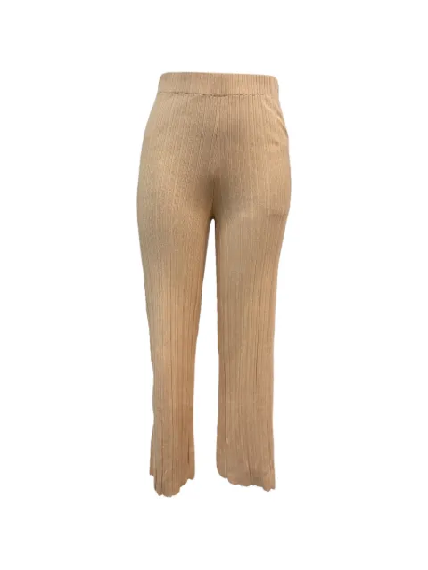 Maje elasticated-waistband trousers Neutrals TONPUUSCL486286W
