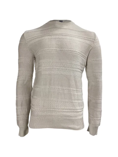 A.P.C. striped crew-neck sweater Neutrals MRPPUUSCL492474M