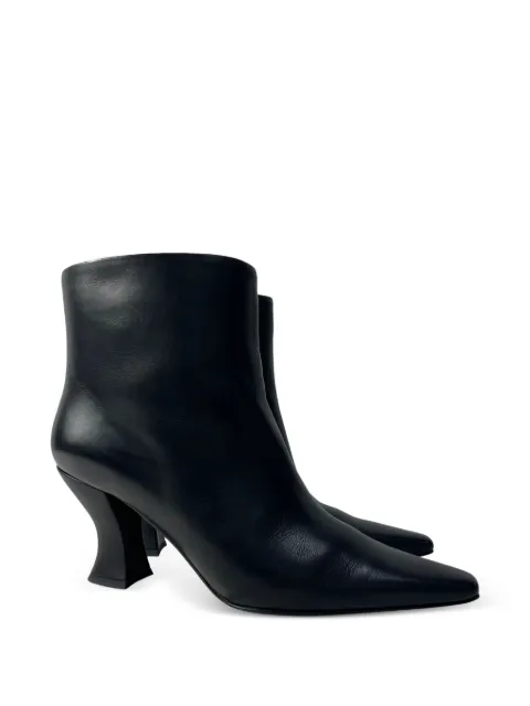 Bottega Veneta Pre-Owned Cloud pointed-toe ankle boots Black NAPPUUSSH425093W
