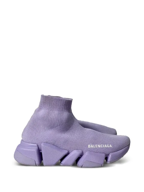 Balenciaga Pre-Owned Speed 2.0 hi-tops sneakers Purple BADOUSSH477143W